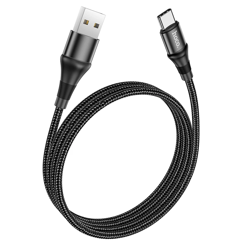 Nylon Braided Micro Type C Phone Cable 1M Data Sync Charger Cable For iPhone Xiaomi Samsung Fast Charger