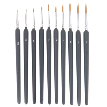 

10 Pcs/Set Artist Brushes Brush Set For Acrylic Paints Oil Painting