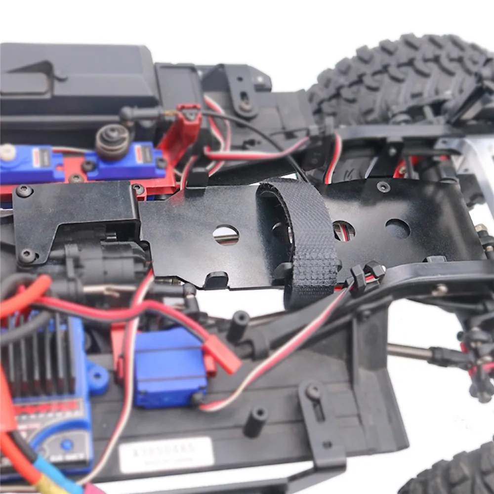 Поднос для аккумуляторной батареи из алюминиевого сплава низкий LCG Traxxas сделай
