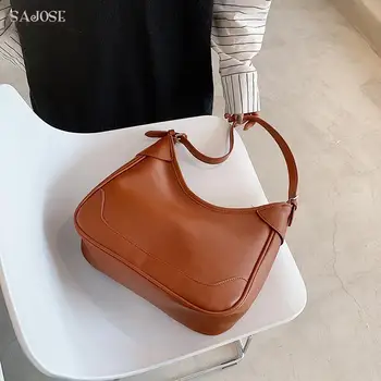 

Leather Handbags Personality Lady Solid Girl Famale Handbag Trend Bags Vintage Women Tote High Quality Shoulder Bag For Women