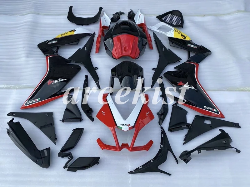 

New ABS Injection Mold Full Fairings Kits Fit For Aprilia RS4 50 125 2012 2013 2014 2015 Body set Cowling black red Custom