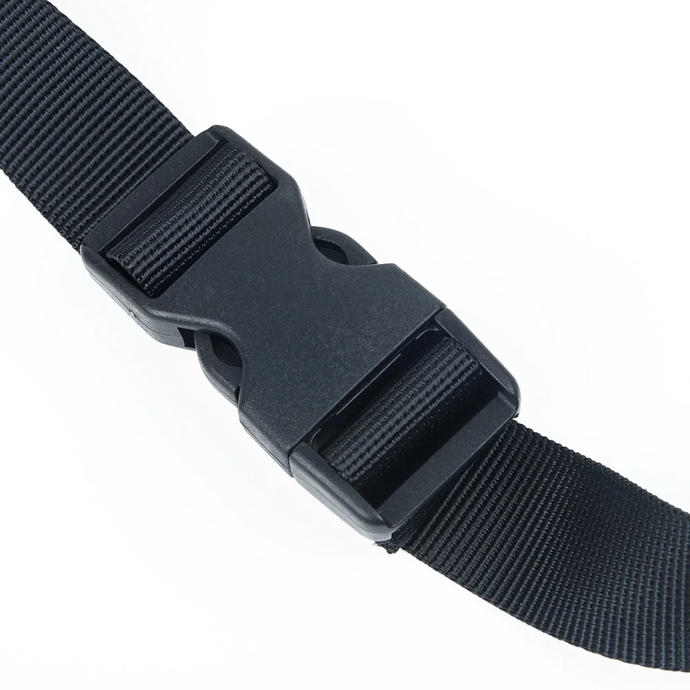 24-52cm Schnalle Clip Gurt Verstellbar Gürtel Tasch Rucksack Gurtband Schwarz 