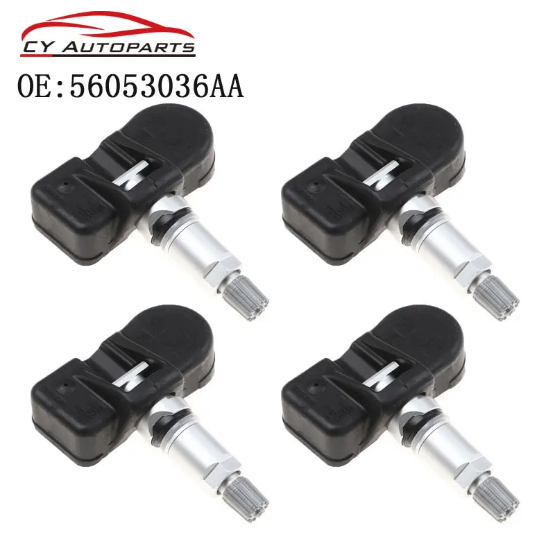 4PCS New TPMS Tire Air Pressure Monitor System Sensor For Dodge