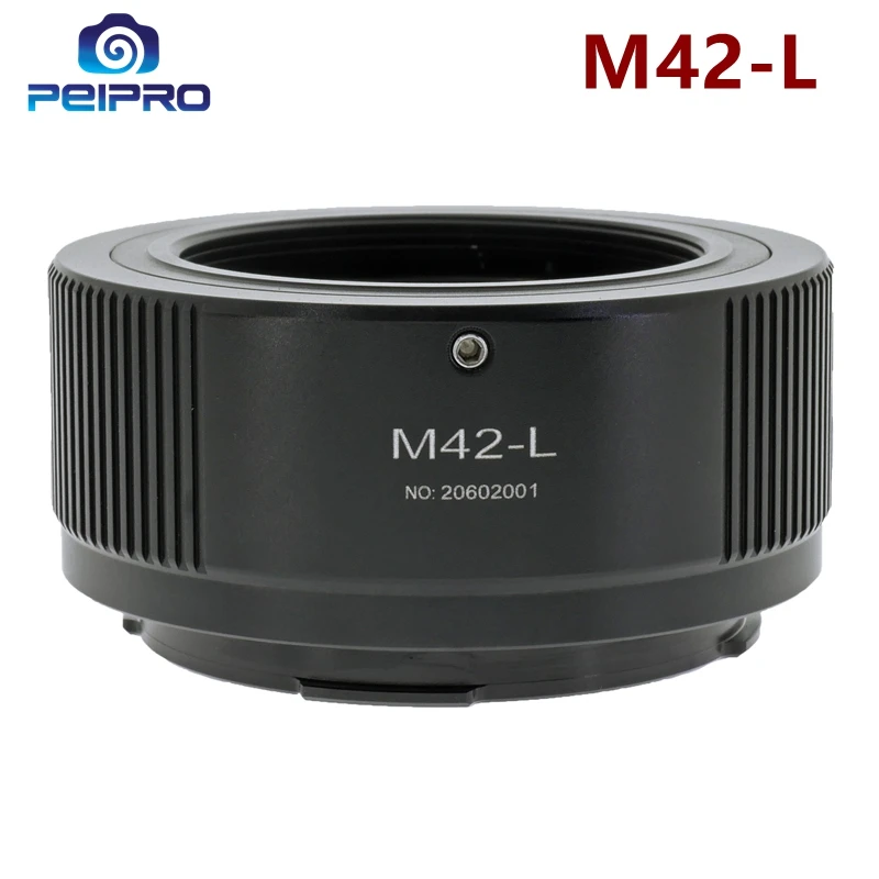 PEIPRO for M42 Lens to L Mount Cameras Adapter for LUMIX S1/S1R/s1h