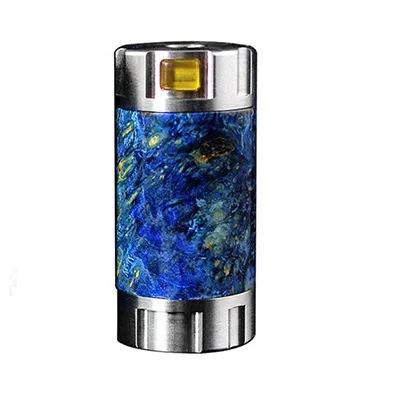SS-Blue Original Ultroner Mini Stick 18350 Mech Mod 24mm Diameter Powered By Single 18350 Stabilized Wood Vs Shogun Drag 2 Vape Mods - Цвет: SS-Blue