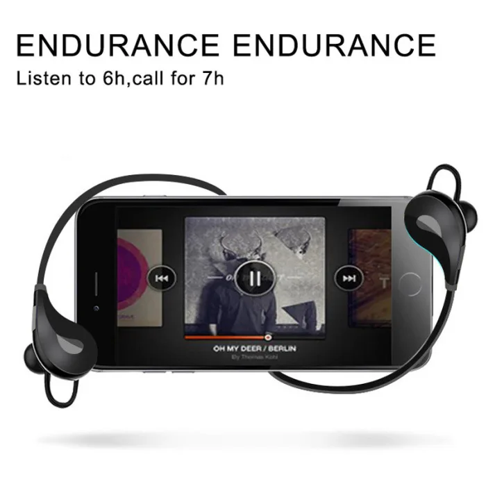 Bluetooth 4,1 наушники с микрофоном Музыка модные беспроводные наушники для Apple iPhone 7 Plus HUAWEI mate 9 GV99