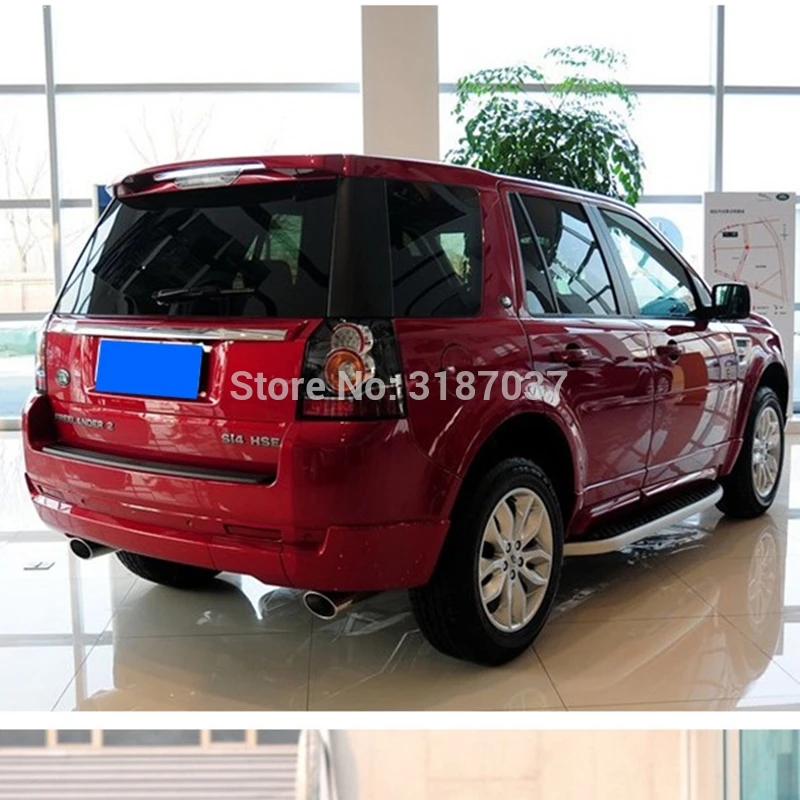 2007 2015 лет для Land Rover Freelander 2 АБС пластик Неокрашенный задний спойлер на крыло крышу