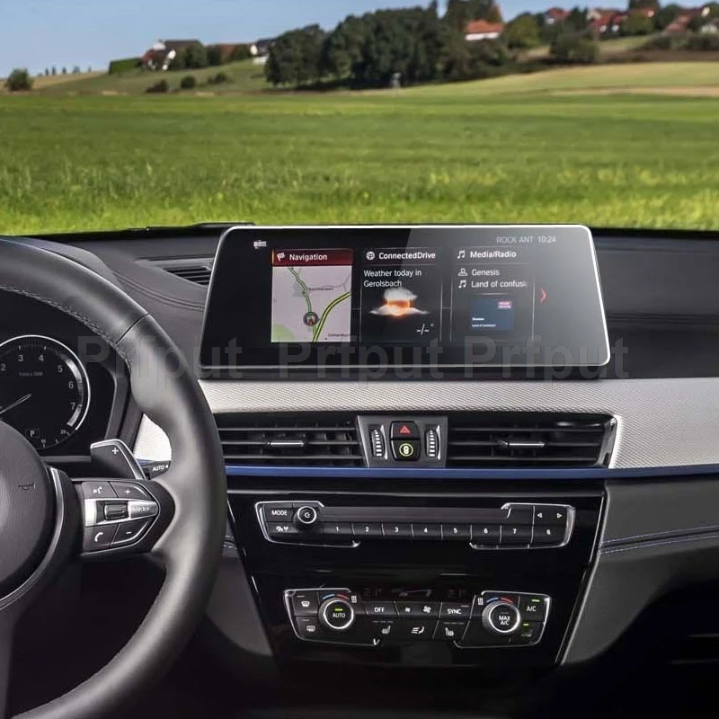 Protezione Dello Schermo Di Navigazione Per Auto Per Bmw X1 F48 Mk2 2021 2022 Vetro Temperato 9H Durezza Auto Infotainment Stereo