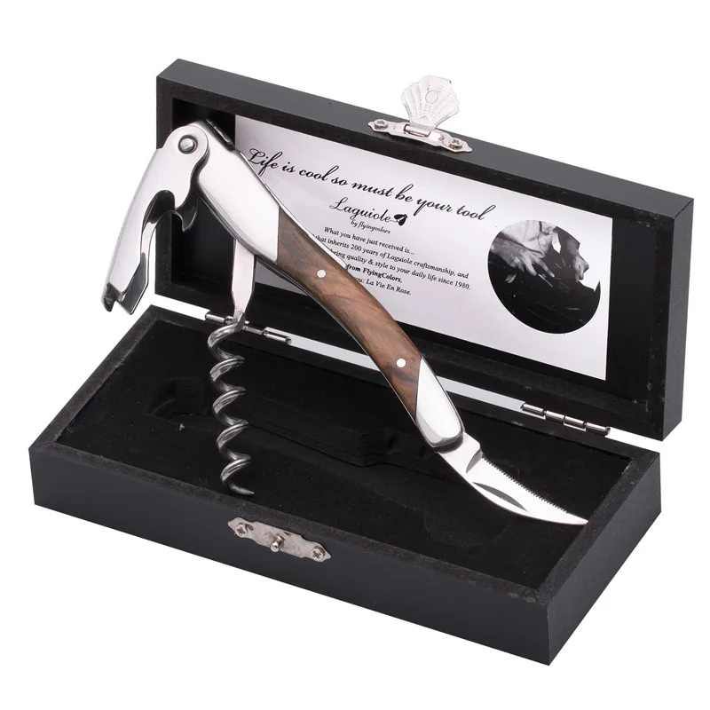 olive wood wine openers