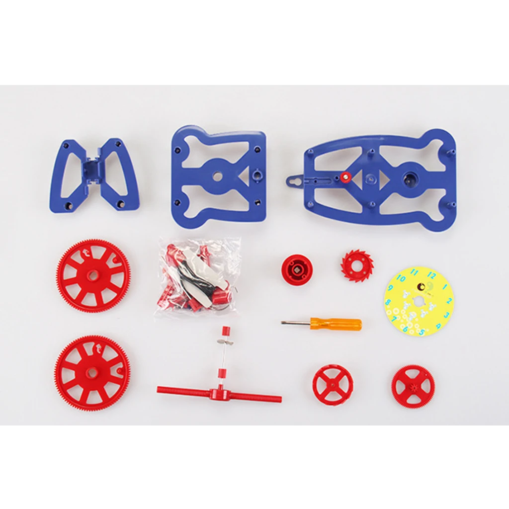 DIY Pendulum Clock Science Experiment Kits - Physics Time & Gear Puzzle Assembly Toys Kid Student Educational