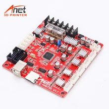Para anet a2 a6 a8 anet A1284-Base v1.7 placa de controle base placa mãe mainboard diy auto montagem impressora desktop 3d reprap i3