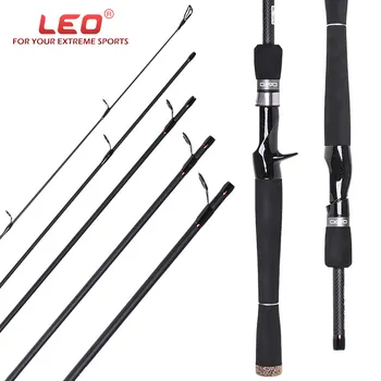 

Portable 6 Section Fishing Rod Spinning 2.1m 2.4m Lure Wt:1.8-14g Fishing Rod Pole Carbon ML Power Spinning Casting Fishing Rod