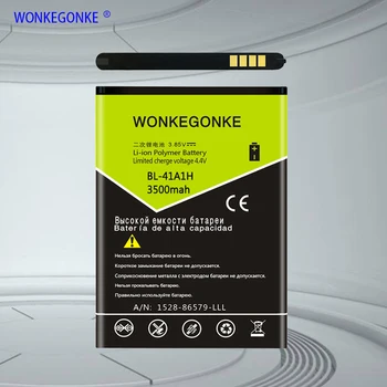 

WONKEGONKE BL-41A1H Battery For LG F60 D390N EAC62638301 BL41A1H Mobile Phone Batteries Bateria