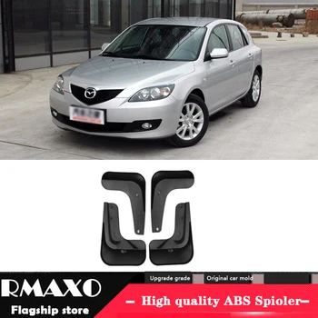 

For MAZDA M3 BK 2004-2008 Mudflaps Splash Guards Front With the color and rear Mud Flap Mudguards Fender Modified special