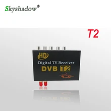 Цифровая ТВ приставка DVB-T2, ТВ приёмник коробка для автомобиля dvd android 9,0 для Таиланда, Индии, Индонезии, России