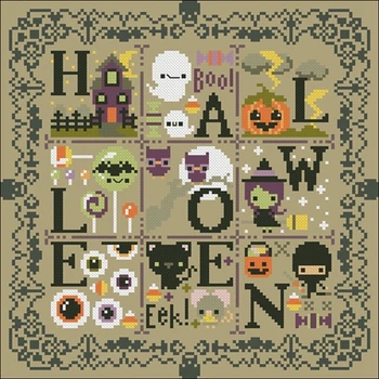 

Genuine Product Egypt Long-staple Cotton Self-Made cross stitch kits Suite Magazine-Joy of Halloween