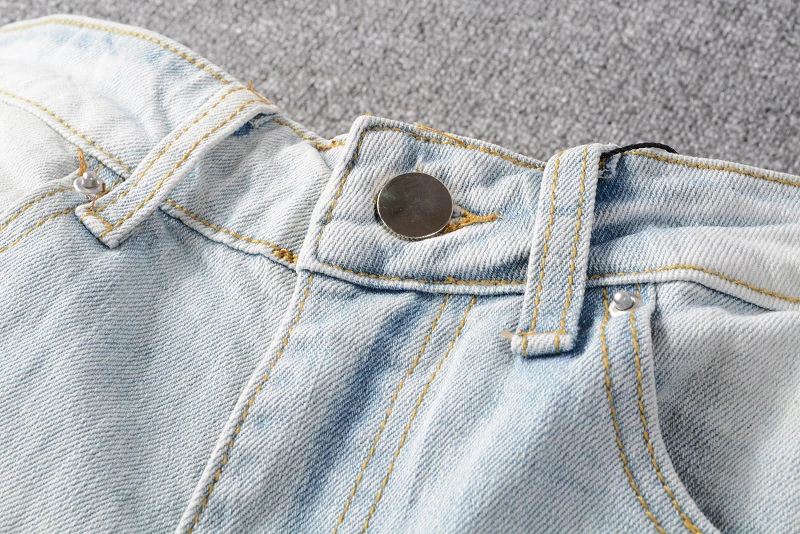 Fashion Streetwear Men Jeans High Quality Elastic Destroyed Ripped Jeans Men Punk Pants Patchwork Hip Hop Skinny Jeans Homme