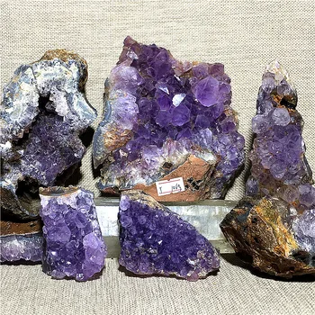 

Natural Agate Geode Quartz Crystal Specimen Home Furnishing Decoration Stone Reiki Healing Furniture Amethyst