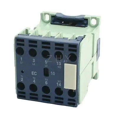 CJX2-0610E миниатюрный контактор переменного тока 6A 3 фазы 1NO 110V напряжение катушки