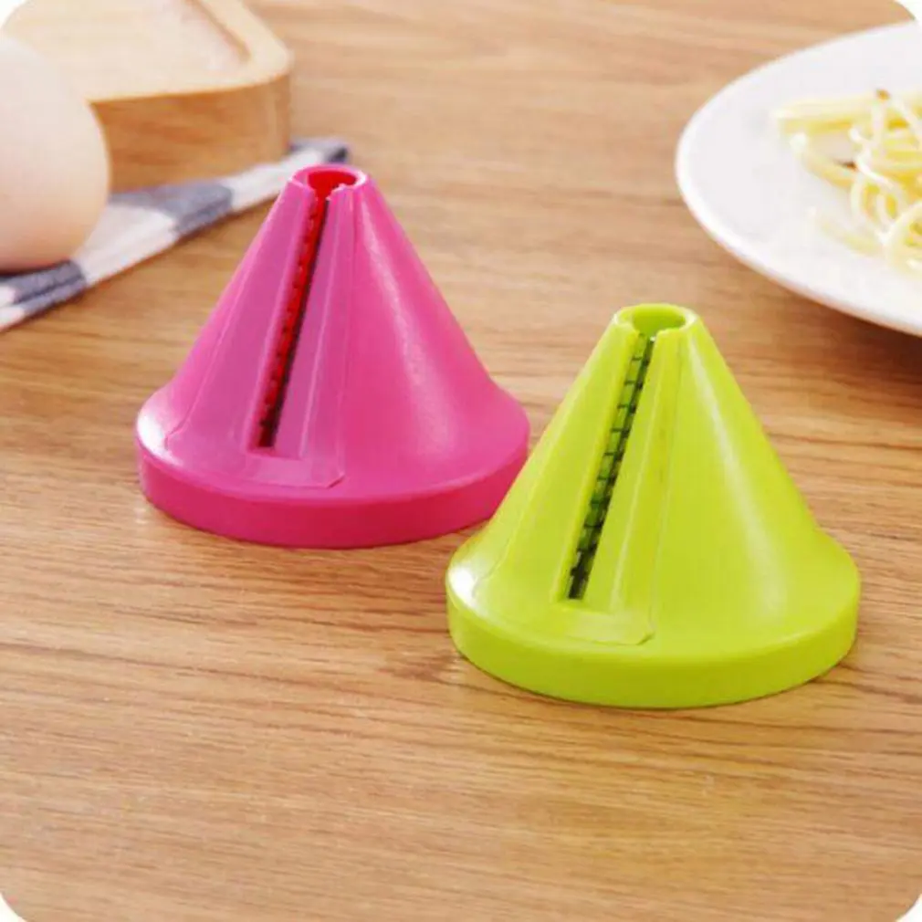 Multifunctional Spiral Design Home Kitchen Small Size Portable Vegetable Fruit Slicers Cutter Cucumber Potato Carrot Grater