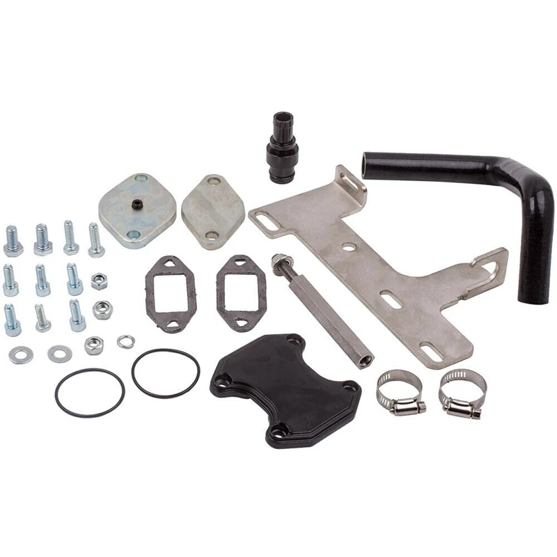 Best Price EGR Valve Cooler Delete Kit for Dodge Ram 2500 3500 6.7L Cummins 2010-2014