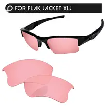 Кристально-розовые Сменные линзы для Flak куртка XLJ солнцезащитные очки оправа UVA и UVB Защита