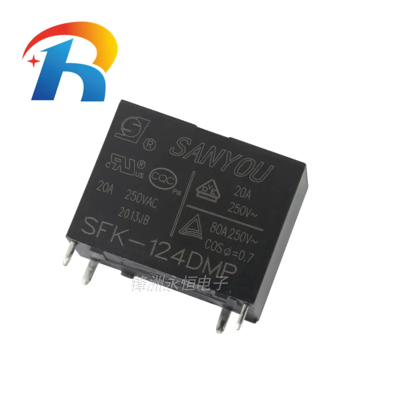 50 шт. Новый SANYOU SFK 112DMP 12VDC 124DMP 24VDC 4PIN 20A кондиционер специальный реле HF102F P/G4A 1A PE