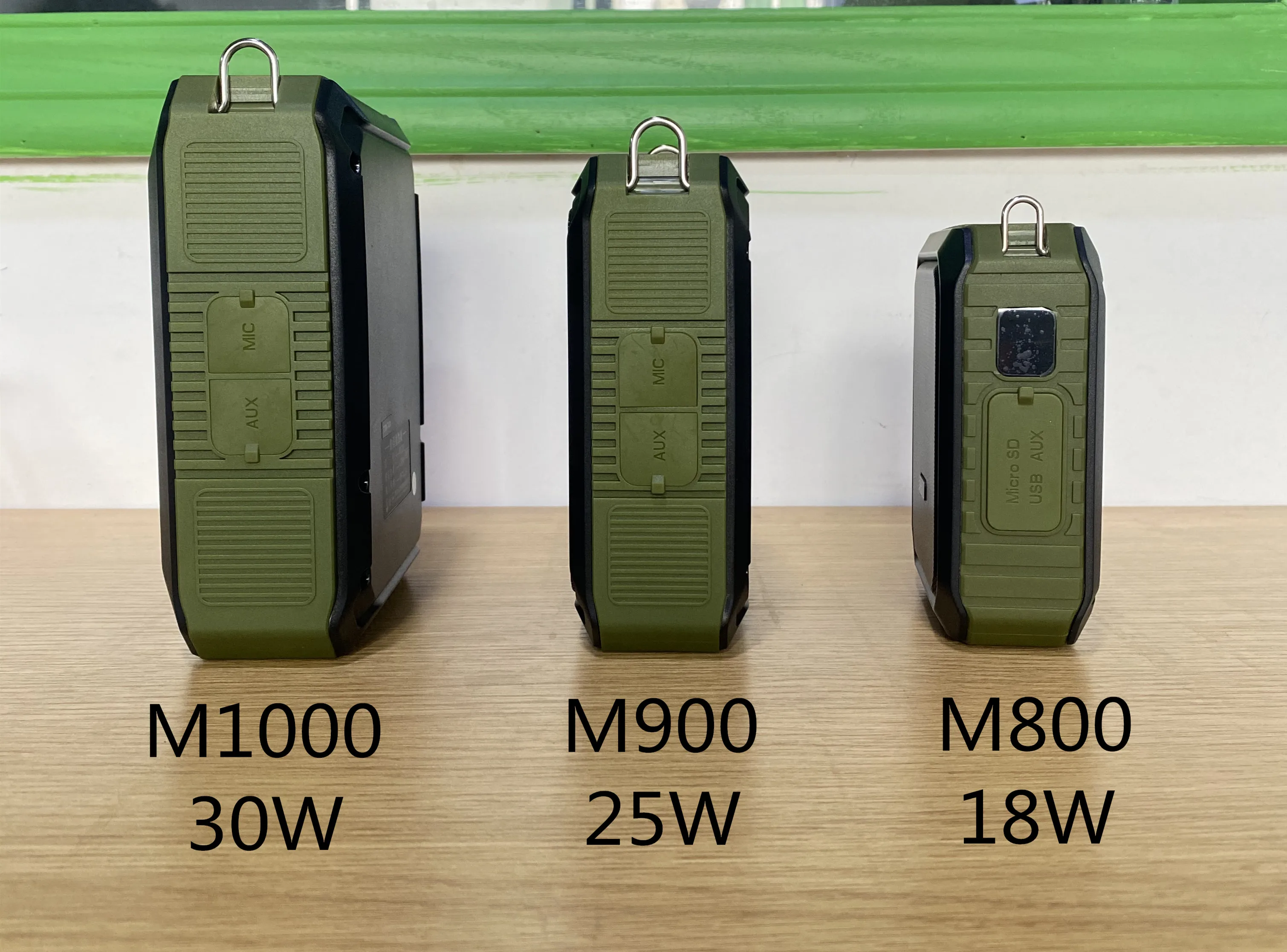 Высокое качество 25 Вт Водонепроницаемый громкоговоритель power bank аудио Мегафон