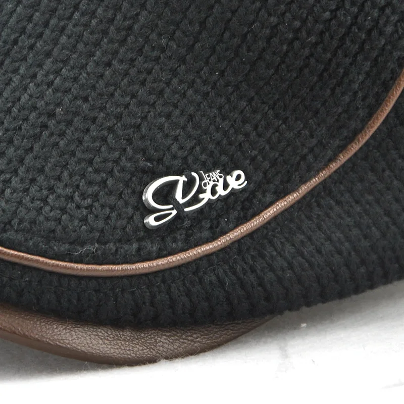 Beret Hat Woolen Beret Knitted Beret for Men