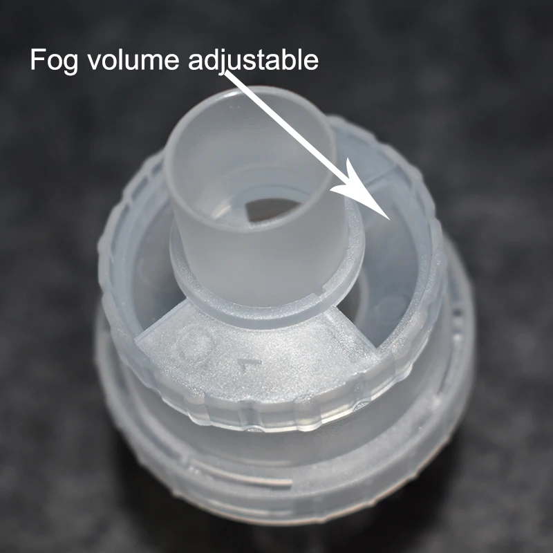 Mesh Nebulizer Medical Nebulizer Asthma Inhaler Spacer 1Pcs Inhaler Health Care Medical Equipment Nebulizer for Inhalation Accessary Atomized Spray Injector Non-Toxic PP Material