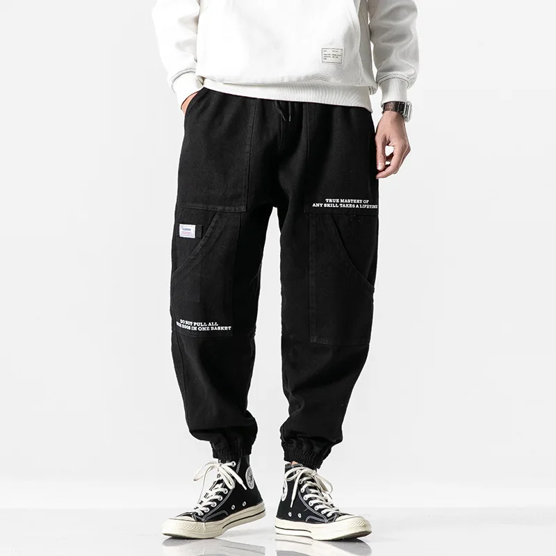 

Northern Boundary Men'S Wear 2020 Spring New Style Front Pocket Design Origional Popular Brand Casual Pants Men's Cargo Trousers