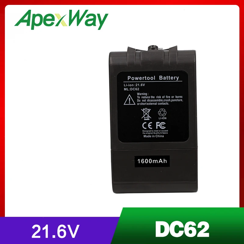 21,6 V литий-ионный аккумулятор Батарея для V6 DC61 DC62 DC72 DC58 DC59 DC72 DC74 965874-02 SV09 SV07 SV03 SV04 SV06