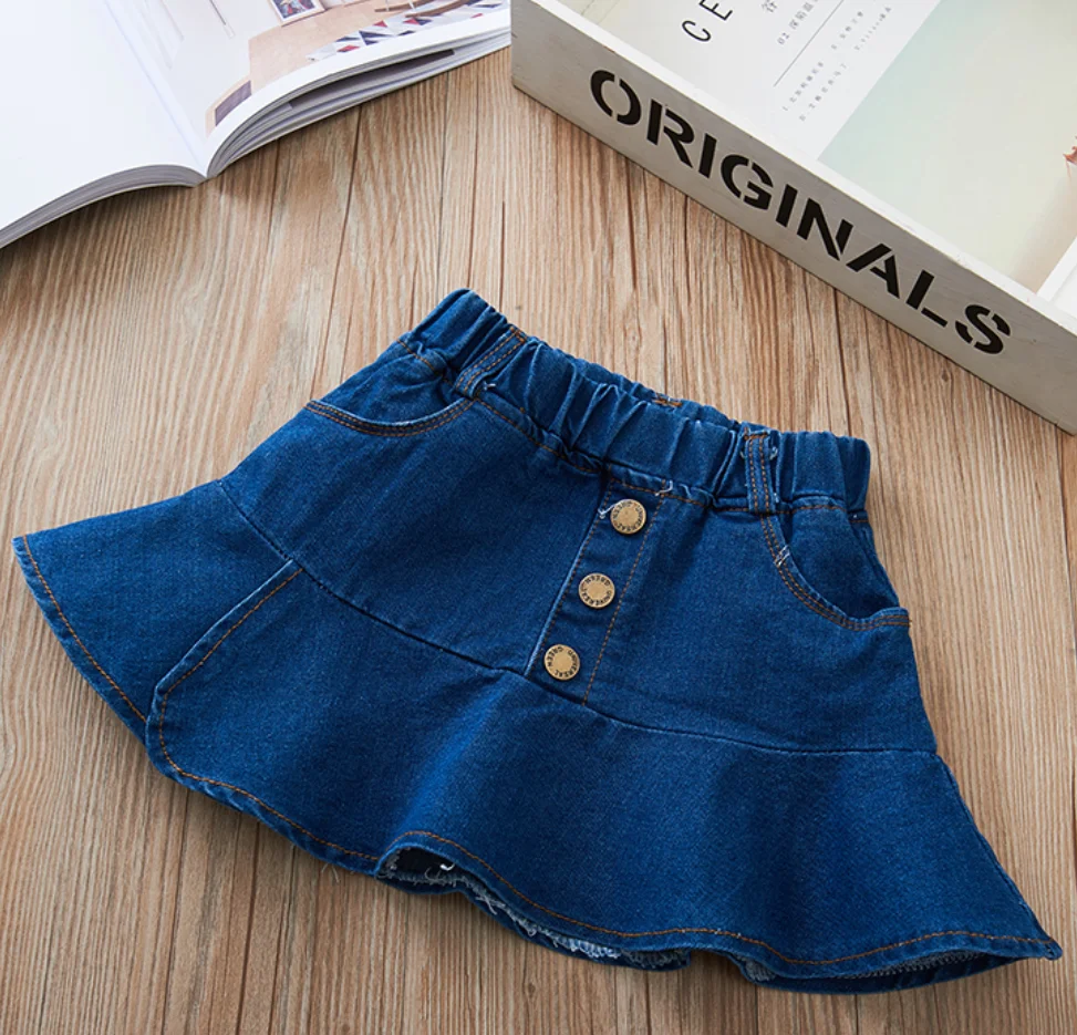 baby girl jeans skirt