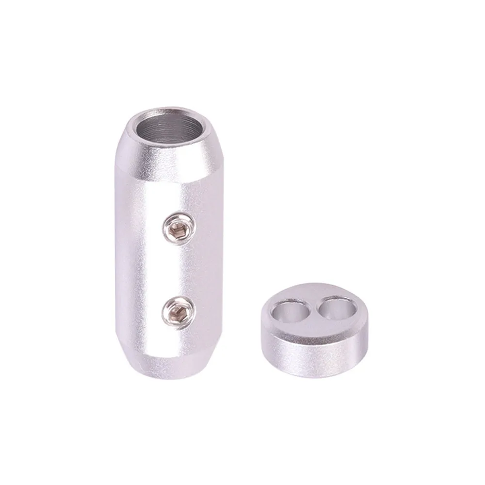 10set Earphone Jack DIY 6 0mm To 3 5mm Y Splitter Slider Audio Metal Adapter Headphone Plug Upgrade Headset Wire Connector