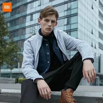 

New Xiaomi Mijia 90FEN Men Water Repellent Fleece Jacket Lightweight Warm Dry No sultry Anti-wetting Performance