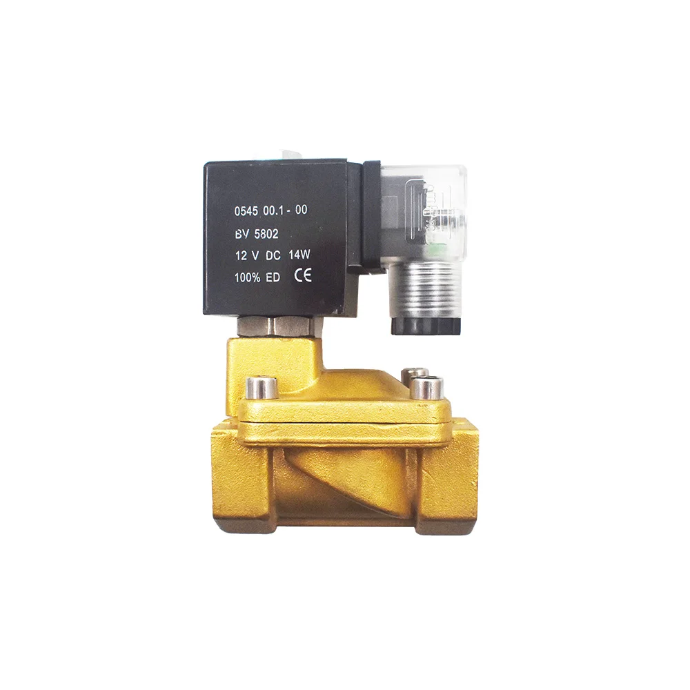 3/" 230 PSI Электрический электромагнитный клапан 12-В DC латунь FKM/VITON B22V NC