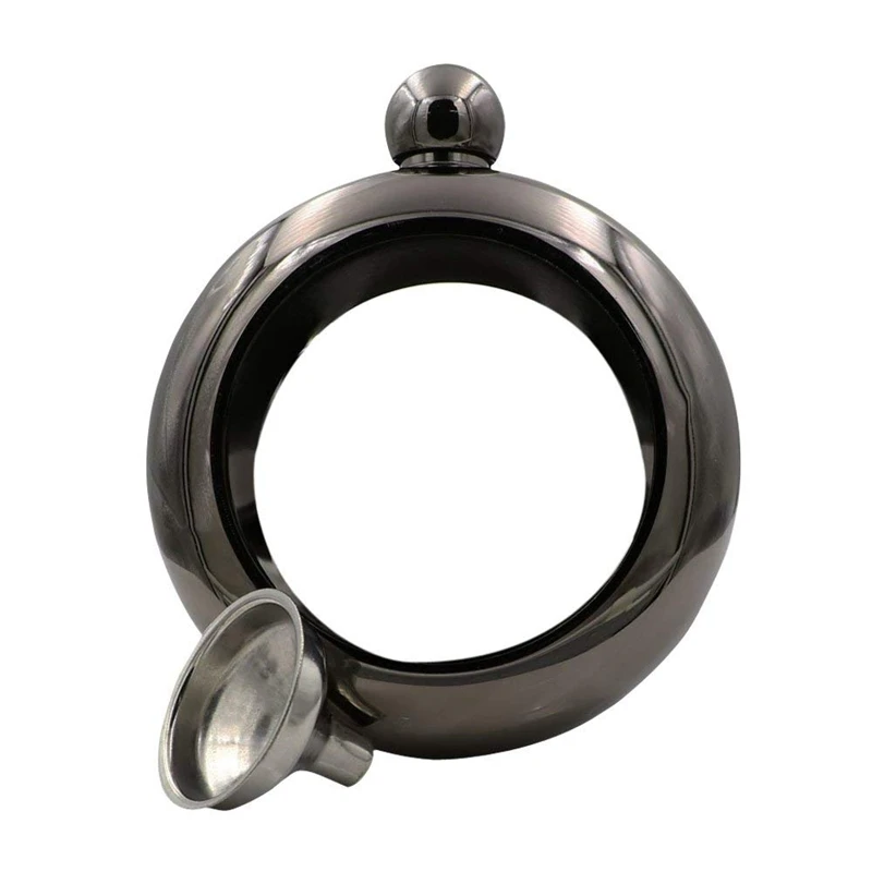 

Bangle Bracelet Flask 3.5 Oz.(Black)