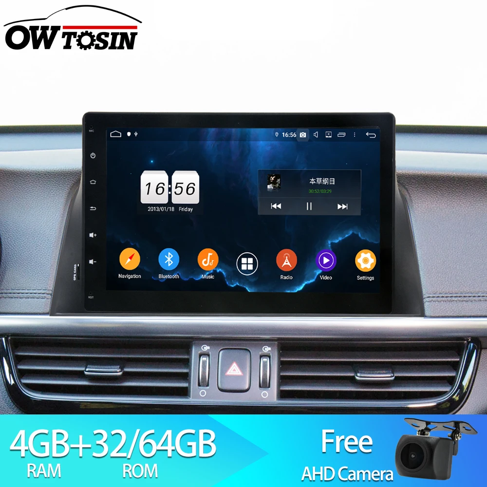 

Owtosin Car Radio Multimedia Video Player Navigation GPS Android 9.0 For Kia Optima/K5 2015 2016 2017 2018 2019 Car