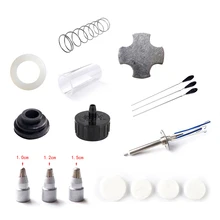 Pro'sKit SS-331H электрическая паяльная станция заменить аксессуары фильтр трубы сопла иглы мат пружинный нагревательный сердечник стеклянная трубка