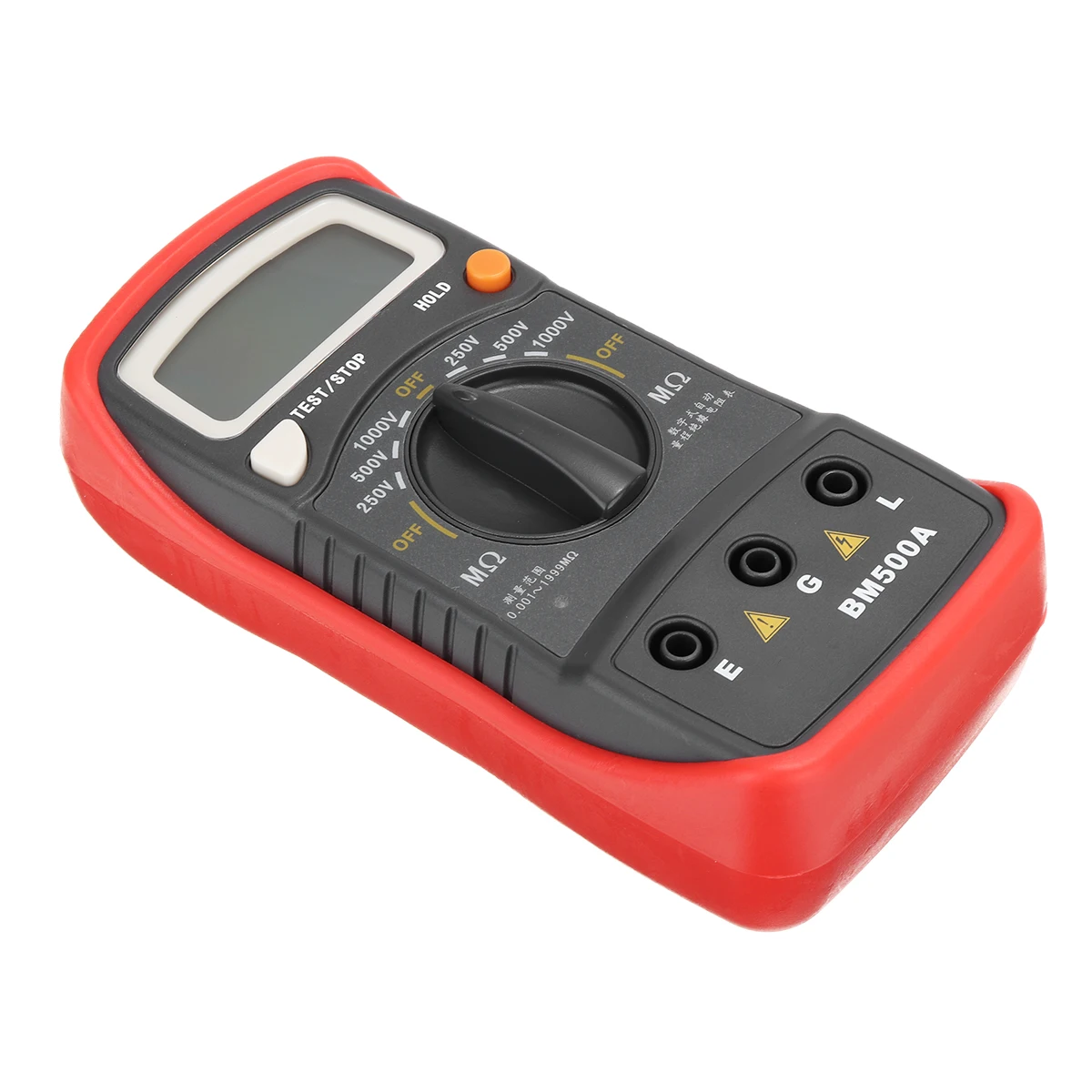 Ручной тестер сопротивления BM500A 1000 В ЖК дисплей цифровой изоляции Megohmmeter Megger