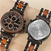 Customized BOBOBIRD Wood Watch Engrave Your Personalized Logo On The Back Cover relogio masculino Gift With Wooden Box L-S18-1 1