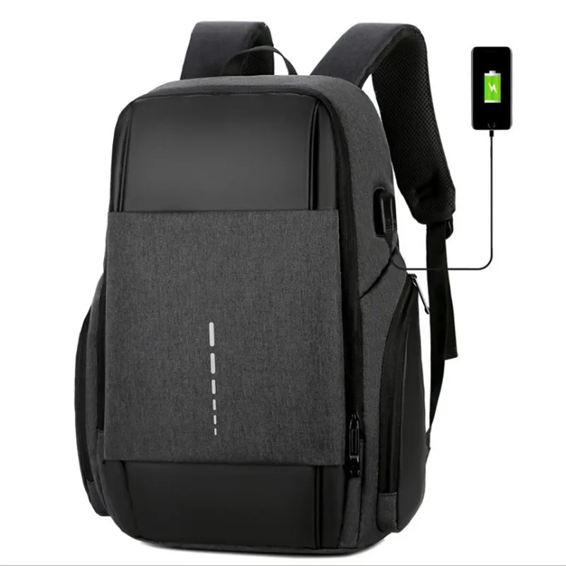 

Men Business Multifunctional Laptop Backpack Casual USB Charging Smart Travel Waterproof Back Packs Fashion Notebook School Bag