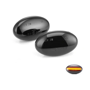 

CARALL LN1042Y Kit arrow Side Led Side Marker black Fume light orange lens for Mercedes Benz Viano Vito W639 class A