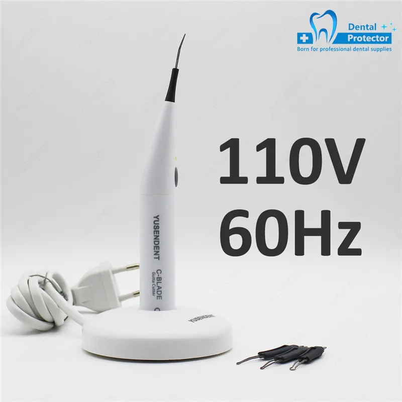 COXO YUSENDENT C-Blade Gutta Cutter 4 Tips Стоматологическая гуттаперча зуб Endo Gutta Percha растворенный Выключатель Резак - Цвет: 110V