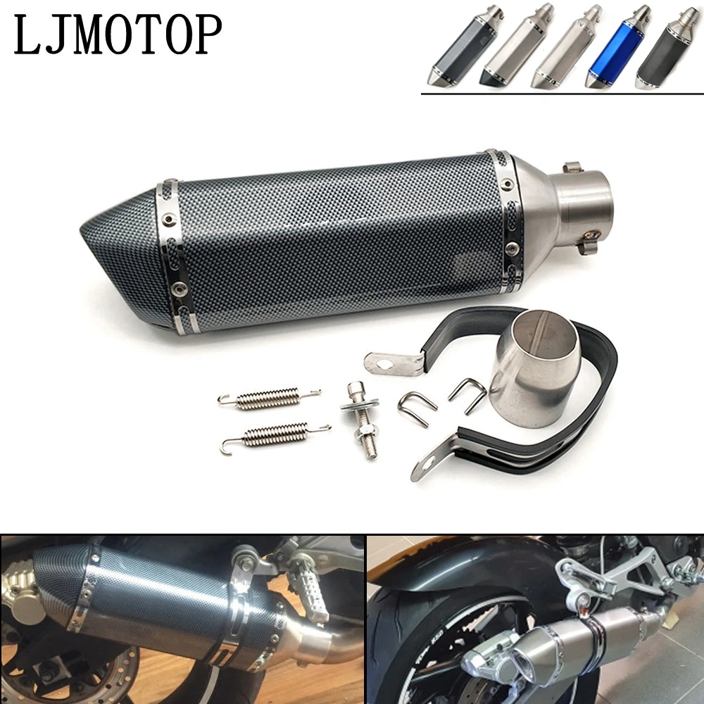 Универсальный модифицированный глушитель для мотоцикла 36 51 мм с дБ Honda Black SpiRit PCX