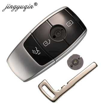 Keyforkess Cassa Chiave Dell'automobile Borsette Per Mercedes Benz 2017 E Classe E E43 E300 E400 W213 2018 Classe S Car Styling cover di ricambio - Jingyuqin Cassa Chiave Dell automobile Borsette Per Mercedes Benz 2017 E Classe E E43 E300