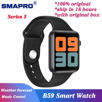 

B59 Smart Watch Men for Apple Watch Women Full Touch Watch Faces Update Music Control Smart Watch Health Sport Tracker
