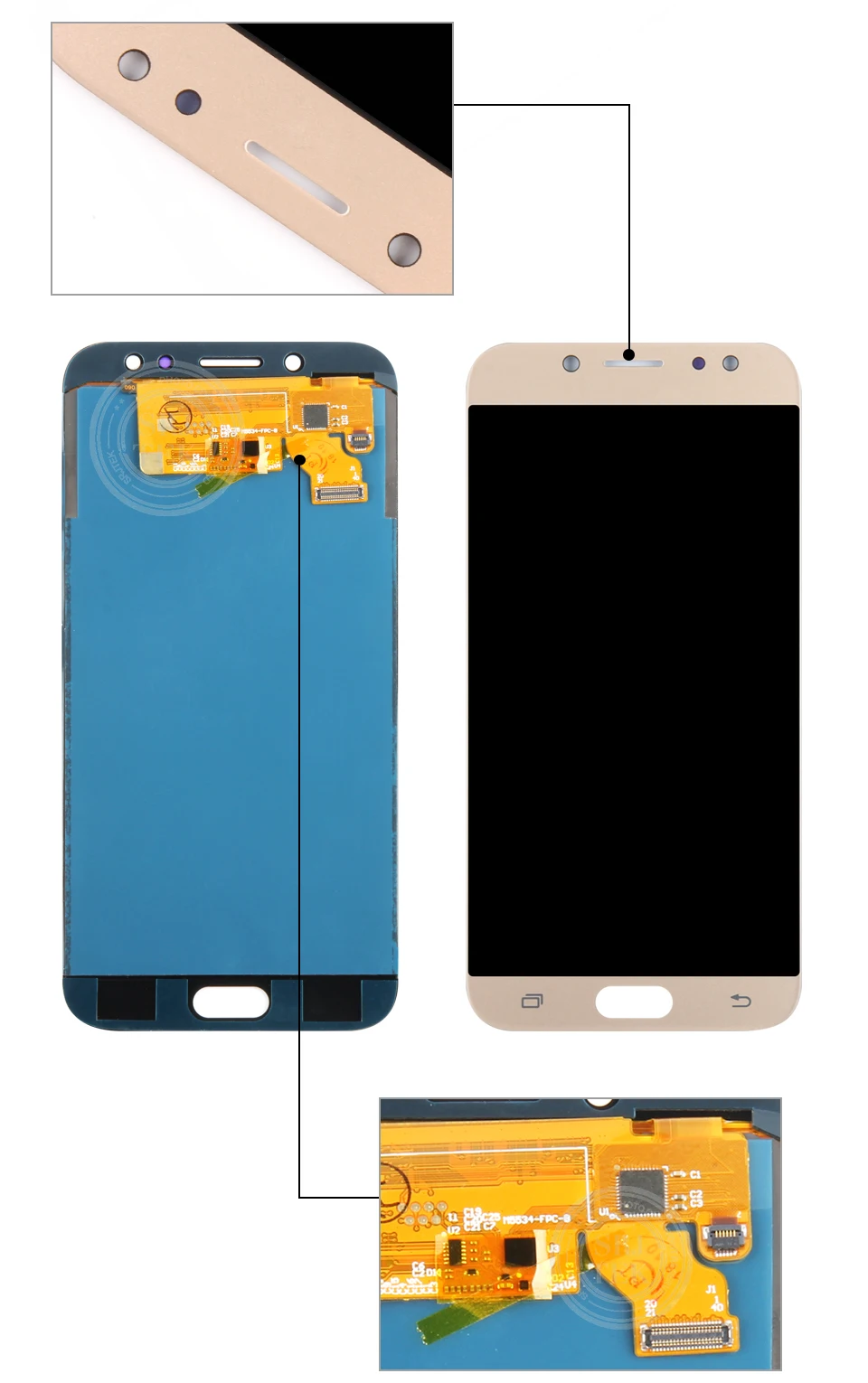 5,5 дюймов TFT дисплей для SAMSUNG Galaxy J7 Pro ЖК-дисплей сенсорный экран J730 J730F для SAMSUNG J7 Pro ЖК-экран Замена