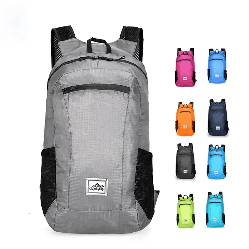 

Легкий портативный складной рюкзак, водонепроницаемые Рюкзаки, складная сумка, Ультралегкая уличная сумка для женщин и мужчин, Для Путешествий, Походов, 20 л