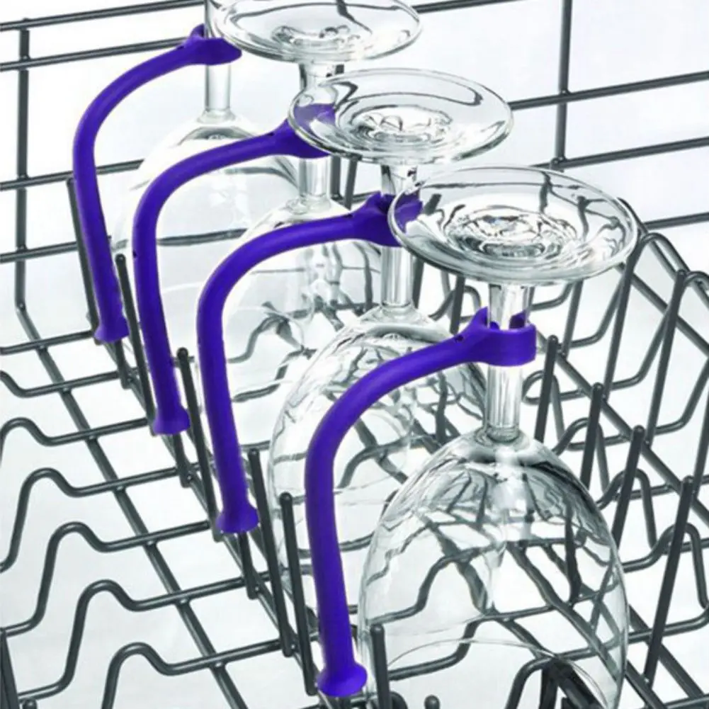 wine glass dishwasher rack